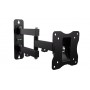SUPPORTO TV 10-23 UNIVERSALE 2 BRACCI 3 SNODO