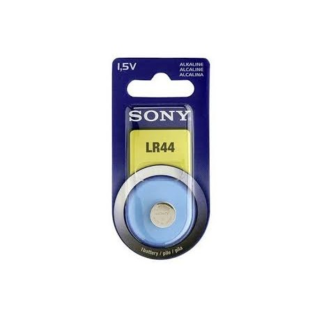 PILA BOTTONE LR44 1,5V STANDARD ALCALINA