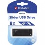 PENDRIVE 8GB USB 2.0 SLIDER