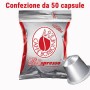 CAPSULE CAFFÈ NESPRESSO GUSTO ROSSO 50 PEZZI