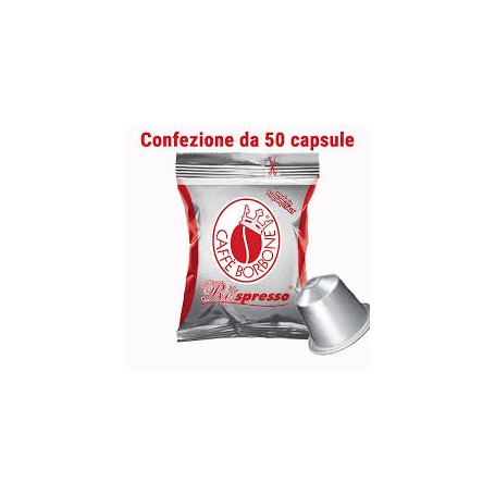 CAPSULE CAFFÈ NESPRESSO GUSTO ROSSO 50 PEZZI