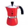 CAFFETTIERA 3 TAZZE MOKA ROSSA FIAMMETTA