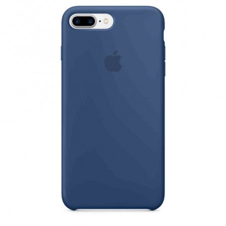 CUSTODIA IN SILICONE PER IPHONE 7 PLUS BLUE