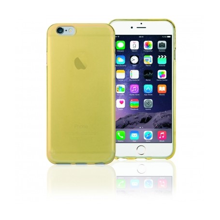 CUSTODIA IN SILICONE PER IPHONE 6 GOLD