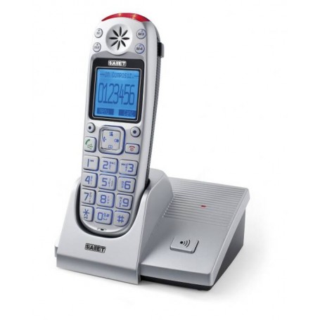 TELEFONO CORDLESS DECT GAP CON DISPLAY/TASTI GRAND