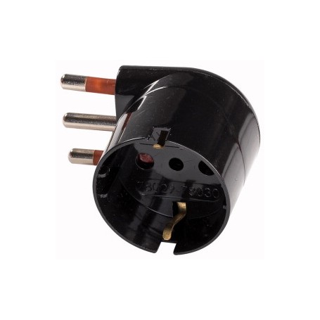 ADATTATORE SHUKO 90G 10A 2P+T BIANCO