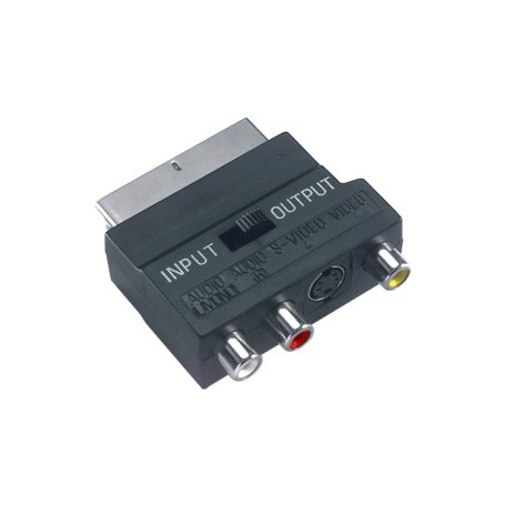 ADATTATORE SCART AUDIO/VIDEO