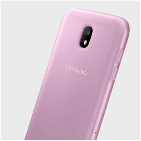 CUSTODIA IN SILICONE PER SAMSUNG GALAXY J7(7) ROSA