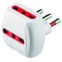 ADATTATORE CON SPINA DA 10A + 3 PRESE 10-16A