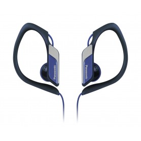 CUFFIA AURICOLARE CON CLIP JACK 3.5MM BLU