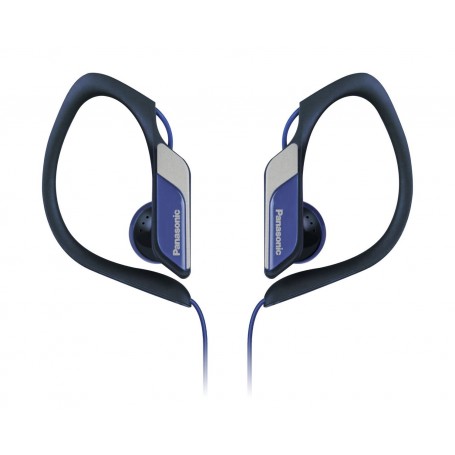 CUFFIA AURICOLARE CON CLIP JACK 3.5MM BLU