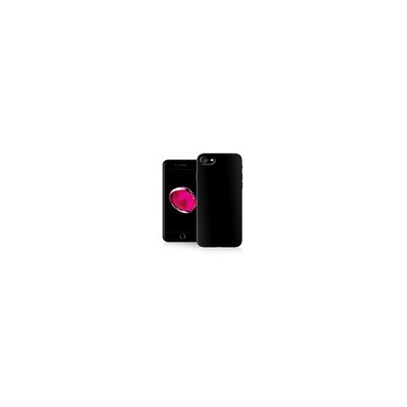 CUSTODIA IN SILICONE PER IPHONE 7/8 PLUS NERA
