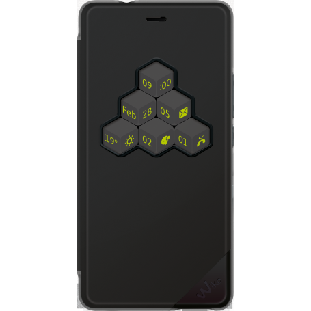 CUSTODIA A LIBRO PER WIKO LENNY 4 NERA