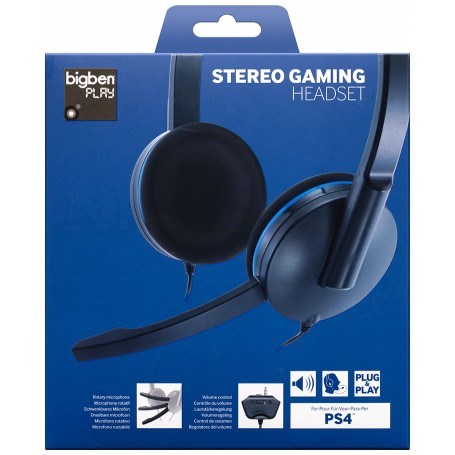 CUFFIA GAMING PER PS4 STEREO CON MICROFONO