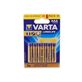 Batteria Ministilo Aaa Longline Pz.6