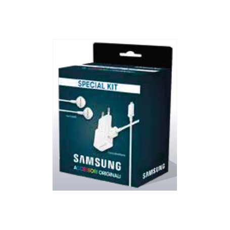 KIT CARICATORE E AURICOLARI ORIGINALE SAMSUNG
