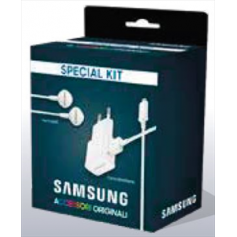 KIT CARICATORE E AURICOLARI ORIGINALE SAMSUNG