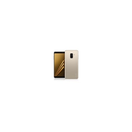 CUSTODIA IN SILICONE PER SAMSUNG GALAXY A8 GOLD