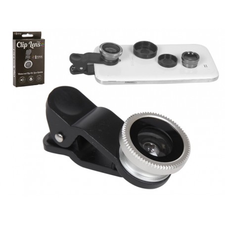LENTE GRANDANDOLARE PIÙ MACRO E FISHEYE PER SMAR