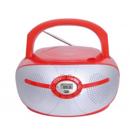 RADIO PORTATILE FM MP3 USB AUX-IN BLUETOOTH ROSSA