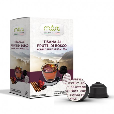 CAPSULE CAFFÈ DOLCE GUSTO TISANA AI FRUTTI DI BOSC