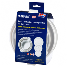 SET 3 CONTENITORI PER MICROONDE