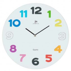 Orologio Da Parete In Vetro Tondo 38cm
