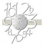 OROLOGIO DA PARETE IN METALLO BIANCO