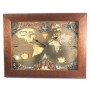 OROLOGIO DA PARETE IN LEGNO NOCE CON STAMPA