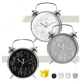 Orologio Da Parete In Abs Cromato 24cm