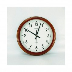 OROLOGIO DA PARETE IN VETRO TONDO 33CM
