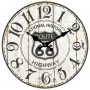 OROLOGIO DA PARETE IN VETRO TONDO 33CM