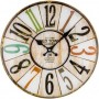 OROLOGIO DA PARETE IN VETRO TONDO 33CM