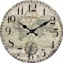 OROLOGIO DA PARETE IN VETRO TONDO 33CM