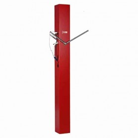 OROLOGIO DA PARETE CON PENDOLO ROSSO
