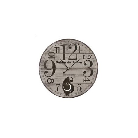 OROLOGIO DA PARETE IN MDF CROMATO 90CM