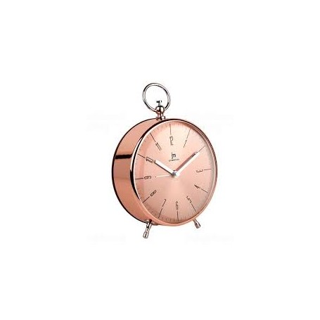 SVEGLIA MECCANICA CON MOVIMENTO CONTINUO ROSE GOLD