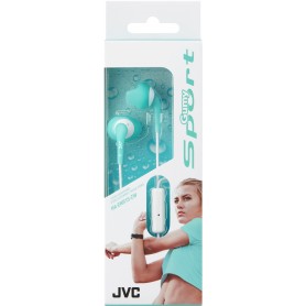 CUFFIA AURICOLARE CON MICROFONO STEREO IPX2 VERDE