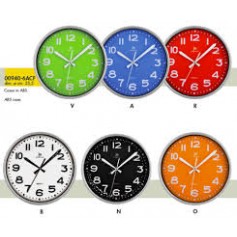 OROLOGIO DA PARETE IN PLASTICA TONDO