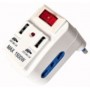 PRESA MULTIPLA 2POSTI 10A PIÙ DUE USB 2,4A