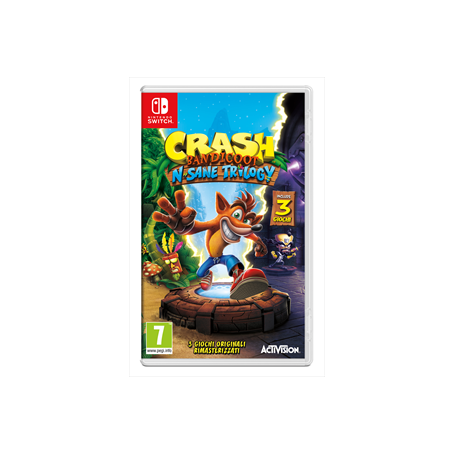 CRASH BANDICOOT N SAVE TRILOGY PER NINTENDO SWITCH