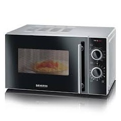 FORNO A MICROONDE 20LT 700WATT INOX NERO