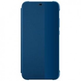 CUSTODIA A LIBRO PER HUAWEI P20 LITE BLU ORIGINALE