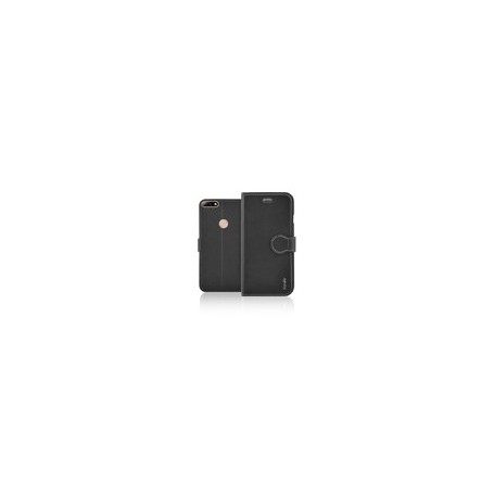 CUSTODIA A LIBRO PER HUAWEI Y7 (2018) NERA
