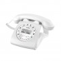 TELEFONO FISSO SIRIO CLASSICO COLOR BIANCO