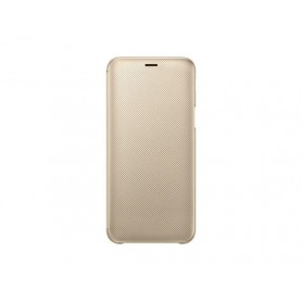 CUSTODIA A LIBRO PER SAMSUNG GALAXY J6 GOLD