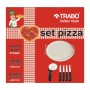 SET PIZZA + ROTELLA + 4 COLTELLI