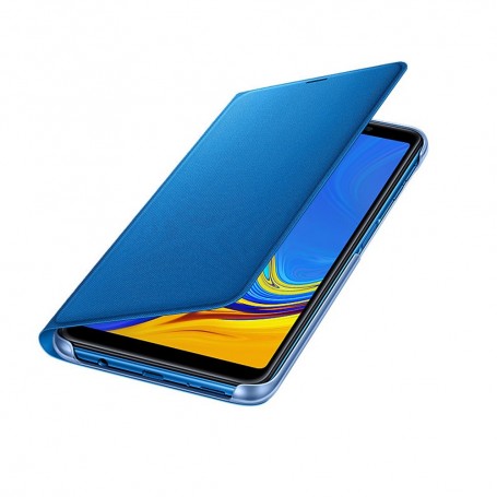 CUSTODIA ORIGINALE A BOOK PER GALAXY A7 2018 BLUE
