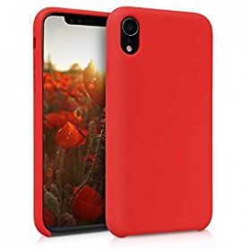 CUSTODIA IN SILICONE PER IPHONE XR RED