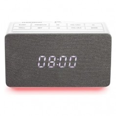 RADIOSVEGLIA FM CON PROIETTORE ORA USB MP3 WHITE